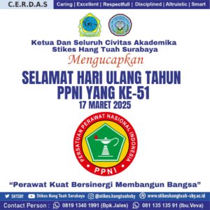 Selamat Hari Ulang Tahun PPNI yang KE 51 (17 Maret 2025)