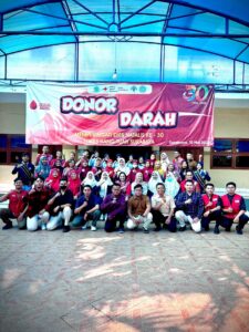 Kegiatan Donor Darah Memperingati Dies Natalis Stikes Hang Tuah Surabaya yang ke 30