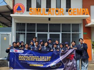 Kunjungan Prodi S1 Gizi ke BPBD Jawa Timur
